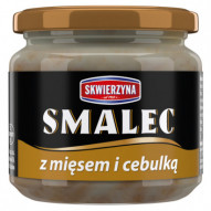 Skwierzyna Smalec z mięsem i cebulką 150 g