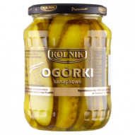 Rolnik Premium Ogórki kanapkowe 670 g