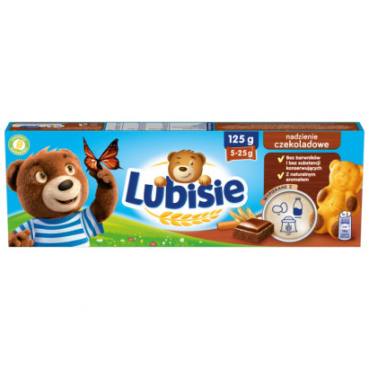 PETITKI LUBISIE CZEKOLADOWY CIASTKO/HERBATNIK 125 g