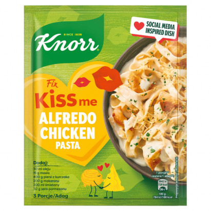 Knorr Fix Kiss Me Alfredo Chicken Kompozycja z serami 42 g