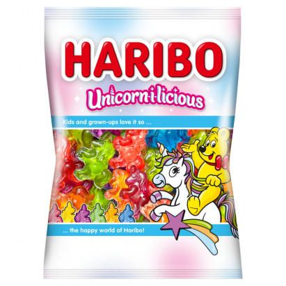 Haribo Unicorn-i-licious Żelki owocowe 80 g 