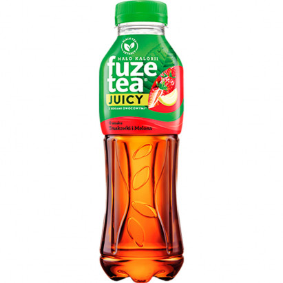 Fuze Tea Juicy Napój niegazowany o smaku truskawki i melona 500 ml