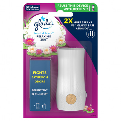 Glade Touch & Fresh Relaxing Zen Skoncentrowany odświeżacz powietrza 10 ml