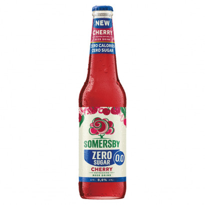 Somersby Bezalkoholowy napój piwny o smaku wiśniowym 400 ml