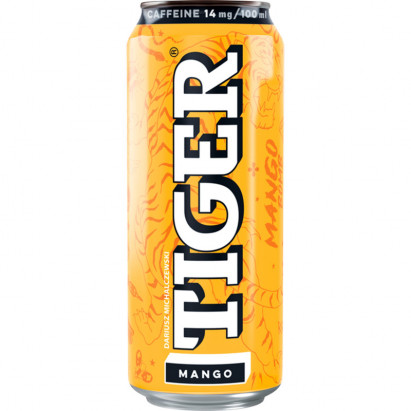 Tiger Gazowany napój owocowy mango 500 ml