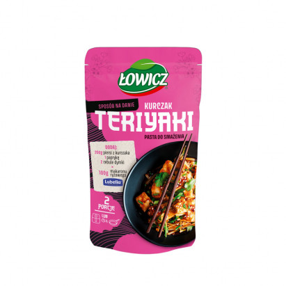 Łowicz Pasta do smażenia kurczak Teriyaki 100 g