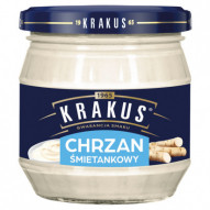 Krakus Chrzan śmietankowy 180 g