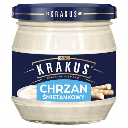 Krakus Chrzan śmietankowy 180 g