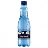 Żywiec Zdrój Mocny Gaz Woda źródlana 500 ml