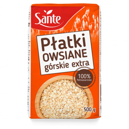 Sante Płatki owsiane górskie extra 500 g