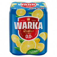 Warka Radler Mix piwa 0 % i lemoniady cytryna 4 x 500 ml