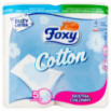 Foxy Cotton Papier toaletowy 4 rolki