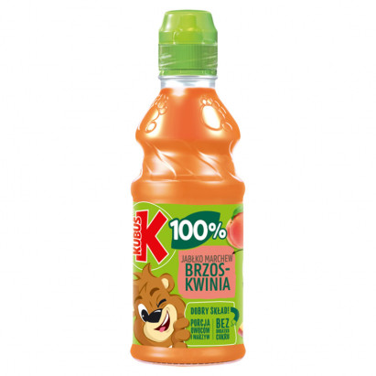 Kubuś 100 % sok jabłko marchew brzoskwinia 300 ml