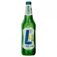 Lech Free Piwo bezalkoholowe z napojem o smaku kwiatu bzu i cytryny 500 ml