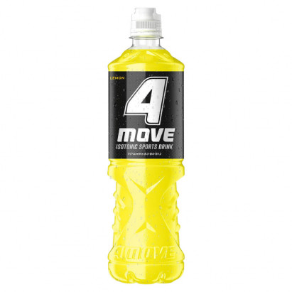 4Move Napój izotoniczny niegazowany o smaku cytrynowym 750 ml