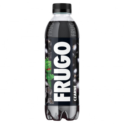 Frugo Czarne Napój wieloowocowy niegazowany o smaku winogrona czarnej porzeczki i aronii 500 ml