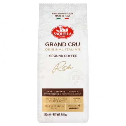 Saquella Grand Cru Kawa palona mielona 200 g