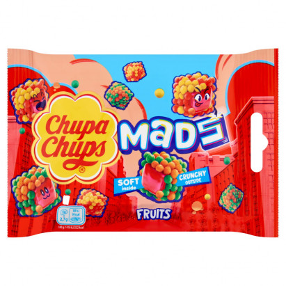 CHUPA CHUPS MADS FRUITS 45 g PERFETTI