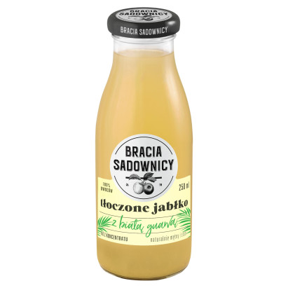 Bracia Sadownicy Sok tłoczone jabłko z białą guawą 250 ml