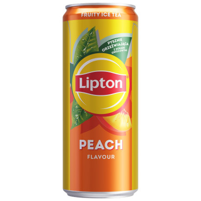 Lipton Ice Tea Peach Napój niegazowany 330 ml