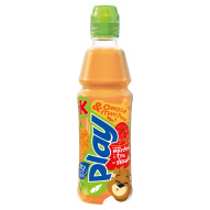 Kubuś Play Owoce & Marchew Napój o smaku marchwi i truskawki 400 ml