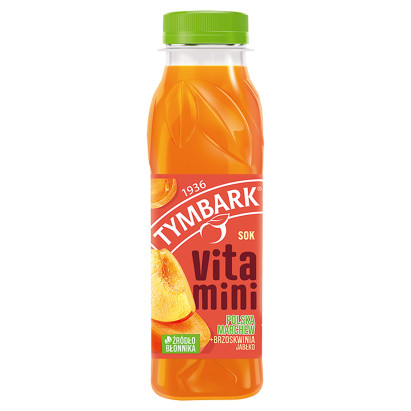 Tymbark Vitamini Sok polska marchew + brzoskwinia jabłko 300 ml