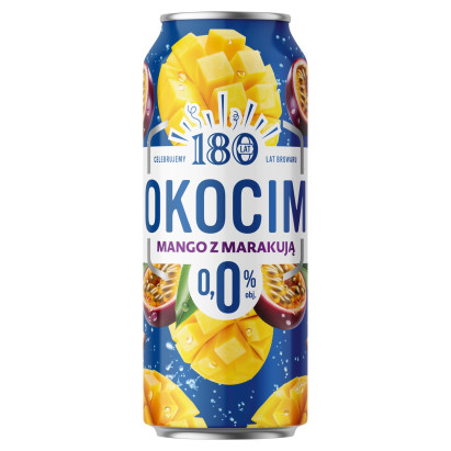Okocim Mix piwa bezalkoholowego z lemoniadą mango z marakują 500 ml