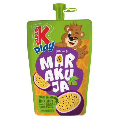 Kubuś Play Napój jabłko & marakuja 200 ml
