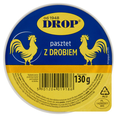 Drop Pasztet z drobiem 130 g