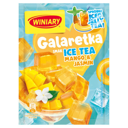 Winiary Galaretka smak ice tea mango & jaśmin 47 g