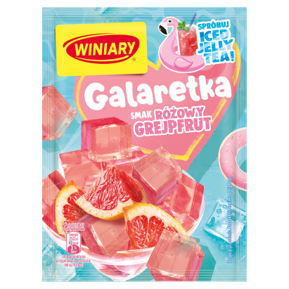 Winiary Galaretka smak różowy grejpfrut 47 g