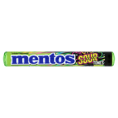 Mentos Sour Tones Kwaśne cukierki do żucia 37,5 g (14 sztuk)
