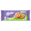 Milka Pieguski Choco Cookies Nut Ciasteczka z kawałkami czekolady mlecznej i orzechami 135 g