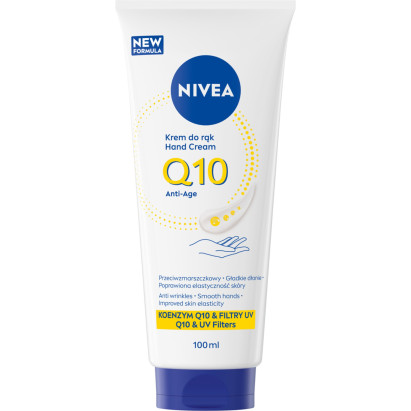 Nivea Q10 Przeciwzmarszczkowy krem do rąk, 100 ml