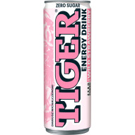 Tiger Zero Sugar Gazowany napój energetyzujący o smaku Wild Strawberry 250 ml
