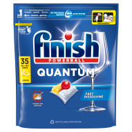 Finish Quantum Lemon Kapsułki do mycia naczyń w zmywarce 364 g (35 sztuk)