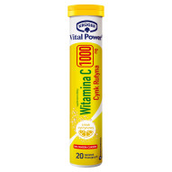 Krüger Vital Power Witamina C 1000 mg smak cytrynowy 80 g (20 sztuk)