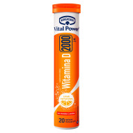 Krüger Vital Power Witamina D 2000 j.m. smak cytrynowy 84 g (20 sztuk)