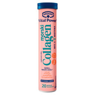 Krüger Vital Power Morski collagen wit. C + biotyna smak mango marakuja brzoskwinia 84 g (20 sztuk)