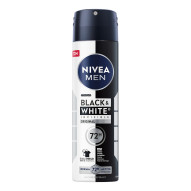Nivea MEN Black&White Invisible Original Antyperspirant Spray 150 ml