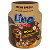 Lino Lada Gold Orzechowy krem do smarowania z kawałkami prażonych orzechów laskowych 350 g