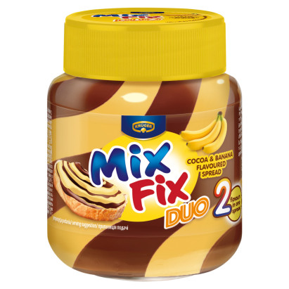 Krüger MixFix Duo Krem do smarowania o smaku kakaowo-bananowym 350 g