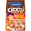 Lubella Choco piegołaki Zbożowe płatki śniadaniowe w kształcie ciasteczek o smaku czekoladowym 500 g
