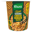 Knorr Fusion Noodles Kluski z mieszanką przyprawową o smaku cheeseburger i sosem pomidorowym 80 g
