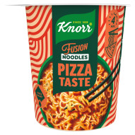 Knorr Fusion Noodles Kluski z mieszanką przyprawową o smaku pizza margherita i sosem pomidorowy 80 g