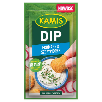 Kamis Dip fromage & szczypiorek 20 g