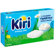 Kiri Ser topiony z twarożku śmietankowego 100 g (6 sztuk)