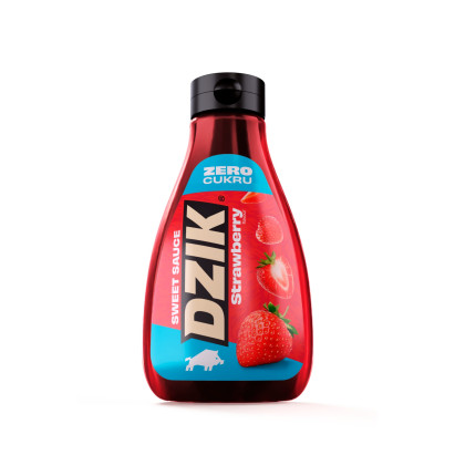Dzik Sos o smaku truskawkowym 425 ml