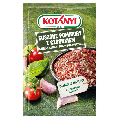 Kotányi Mieszanka przyprawowa suszone pomidory z czosnkiem 22 g
