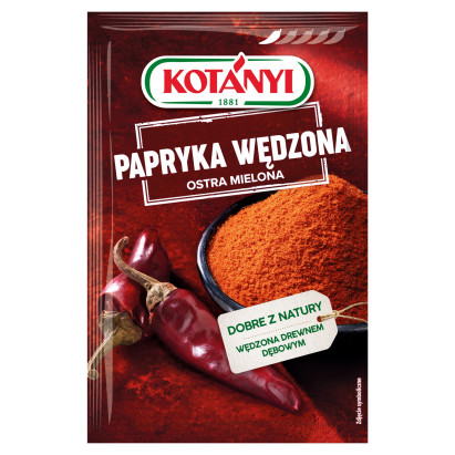 Kotányi Papryka wędzona ostra mielona 22 g